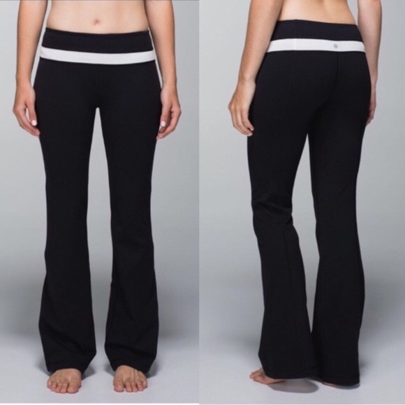lululemon striped yoga pants